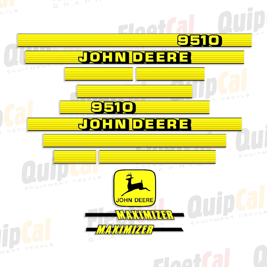 John Deere Combine Decals