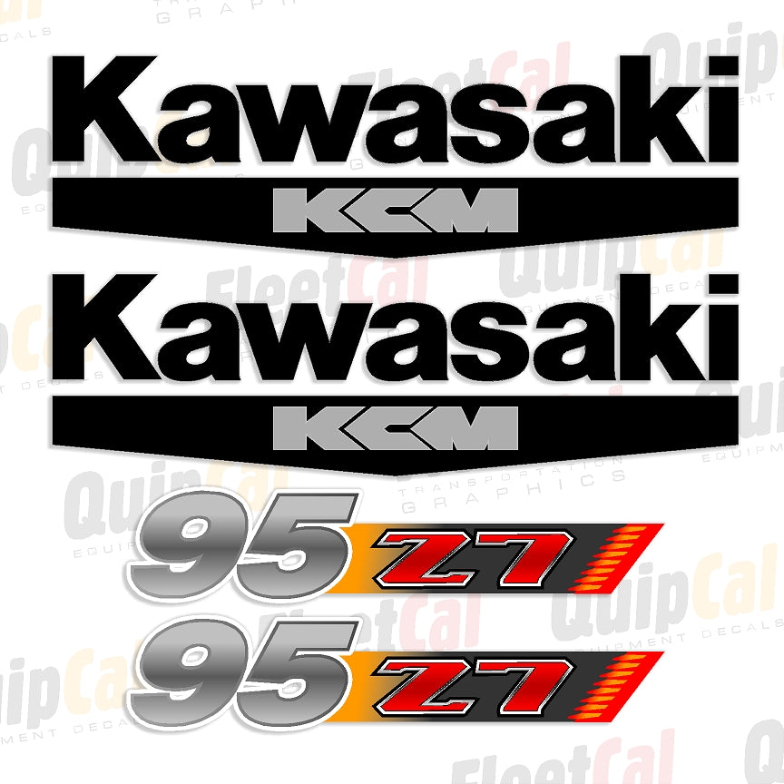 Kawasaki Wheel Loader Decals