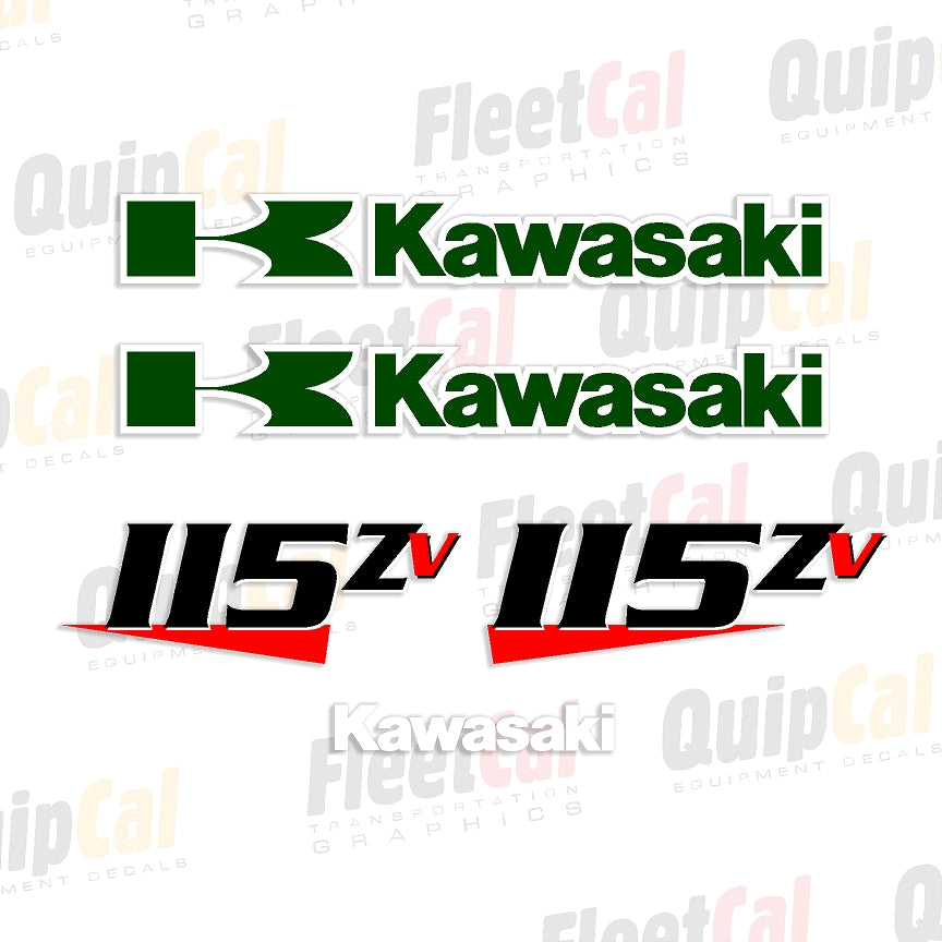 Kawasaki Wheel Loader Decals