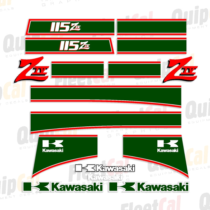 Kawasaki Wheel Loader Decals