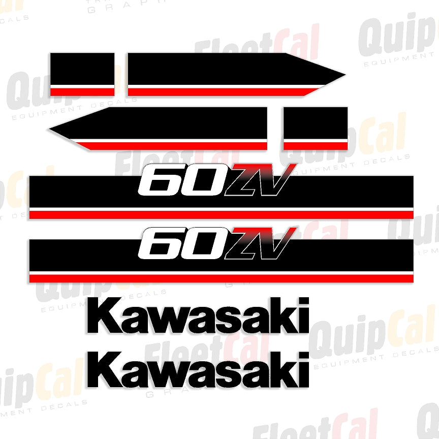 Kawasaki Wheel Loader Decals