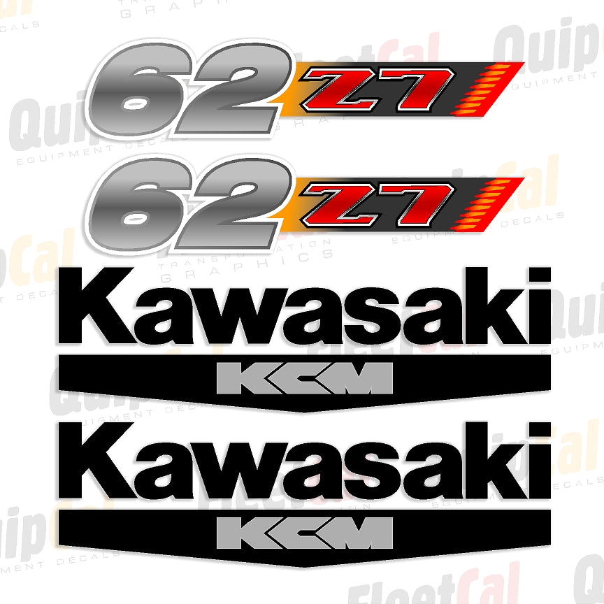 Kawasaki Wheel Loader Decals