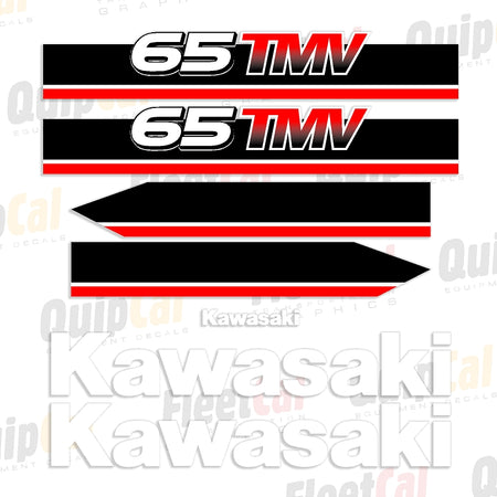 Kawasaki Wheel Loader Decals