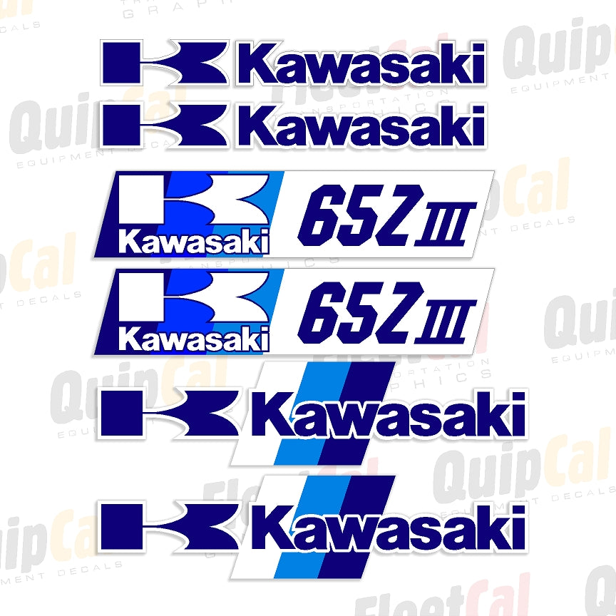 Kawasaki Wheel Loader Decals