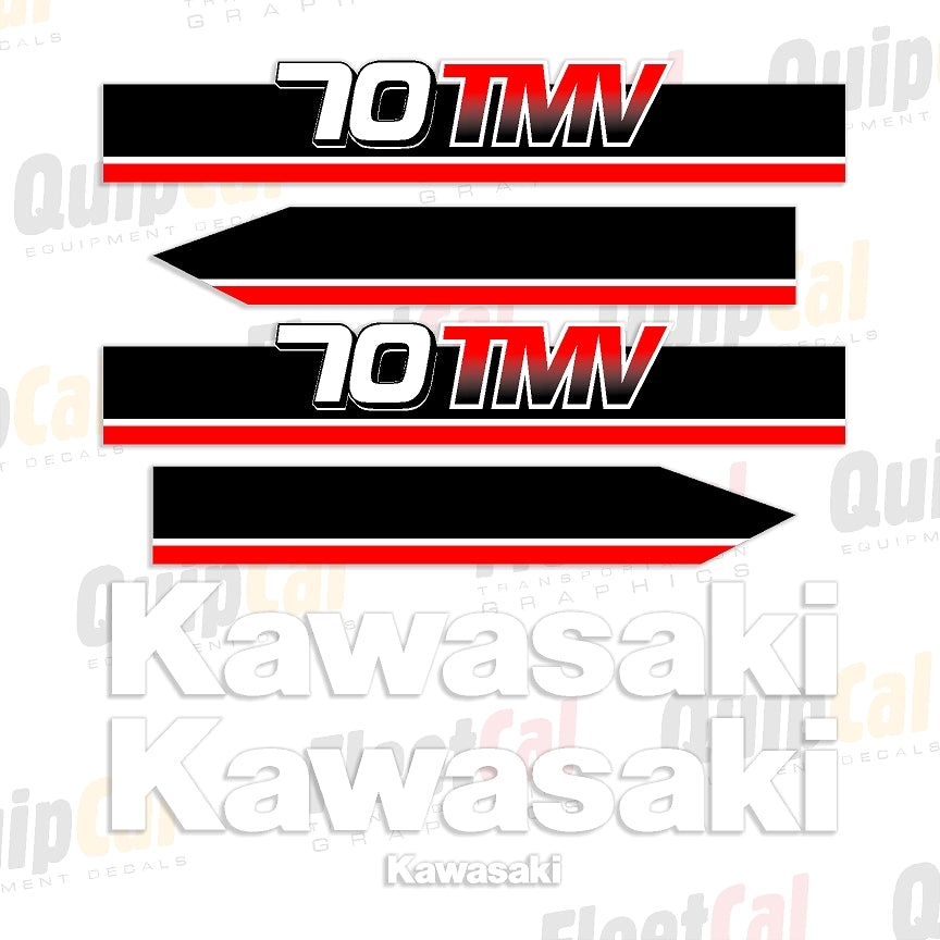 Kawasaki Wheel Loader Decals