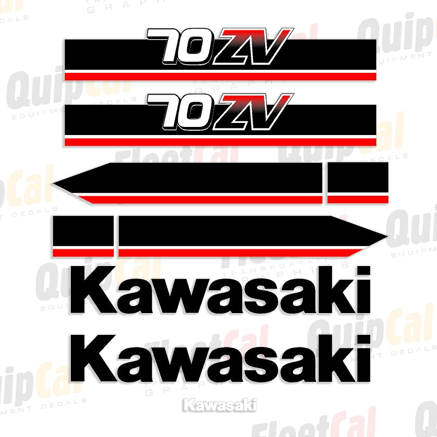 Kawasaki Wheel Loader Decals