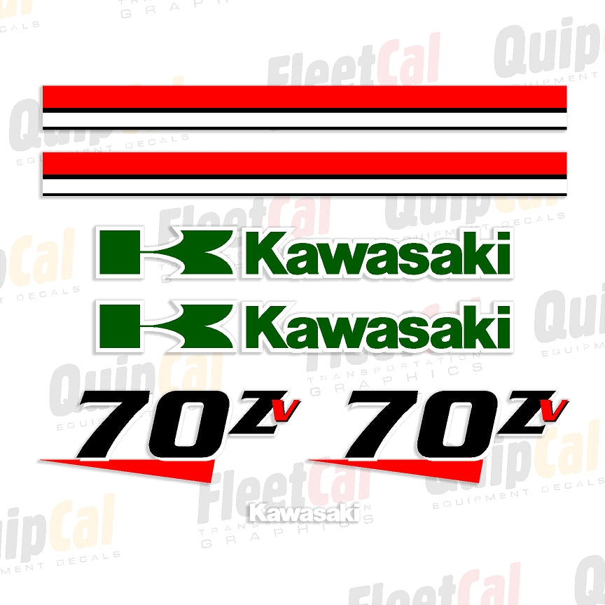 Kawasaki Wheel Loader Decals