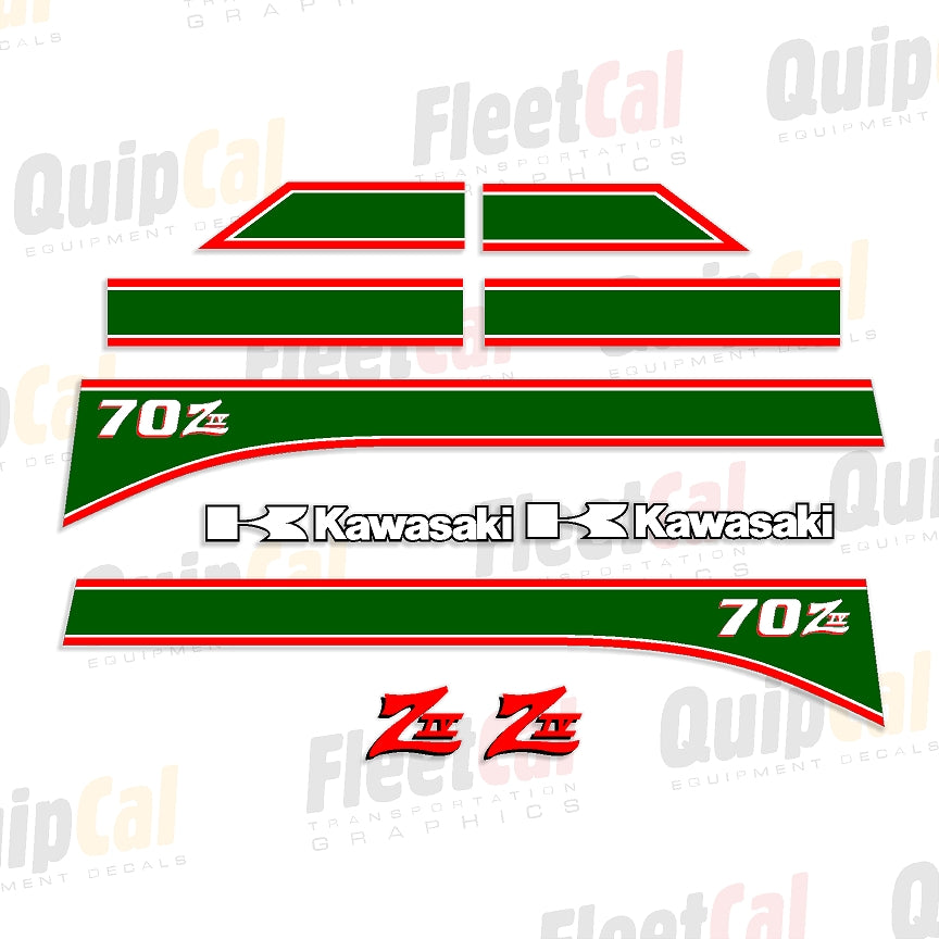 Kawasaki Wheel Loader Decals