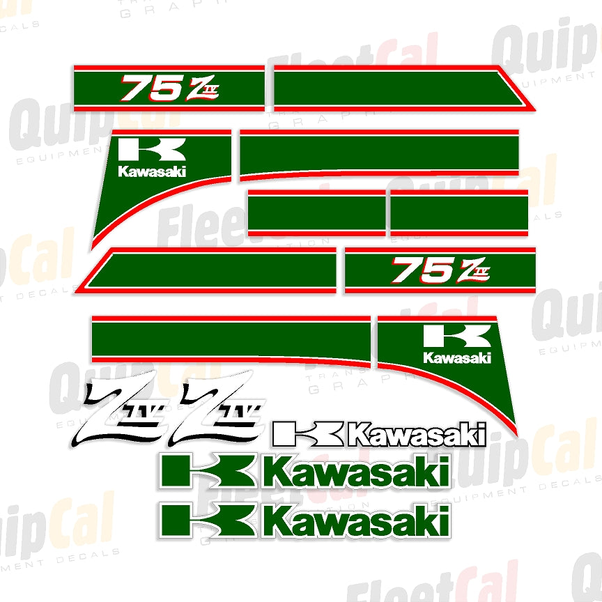 Kawasaki Wheel Loader Decals