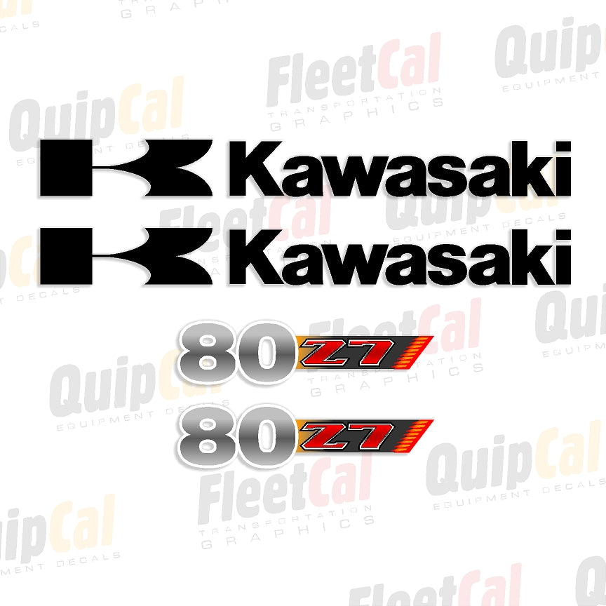 Kawasaki Wheel Loader Decals