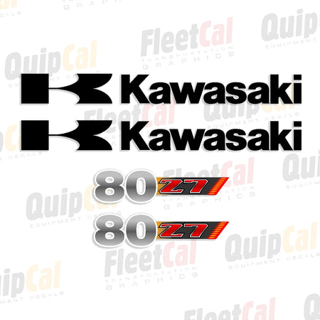 Kawasaki Wheel Loader Decals