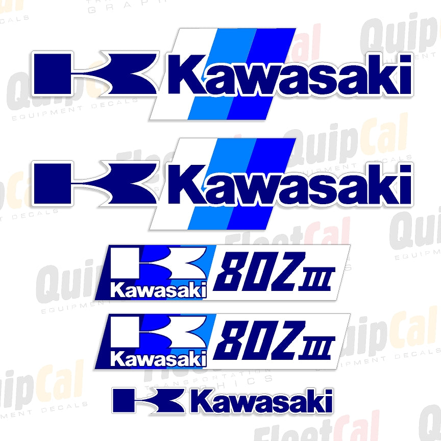 Kawasaki Wheel Loader Decals