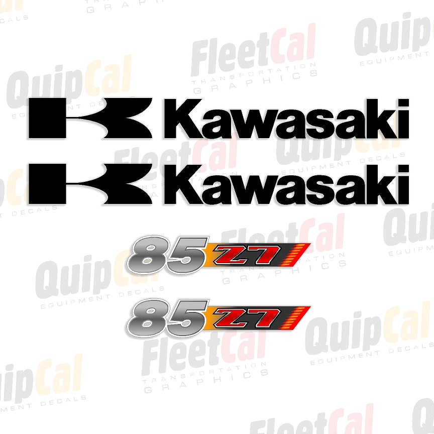 Kawasaki Wheel Loader Decals