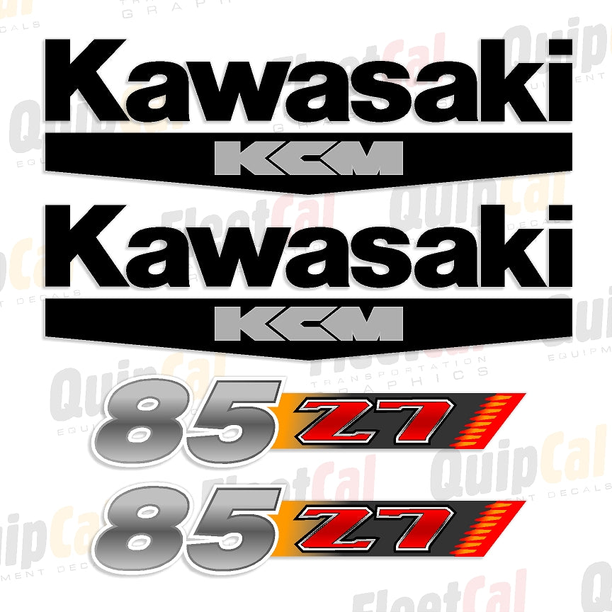 Kawasaki Wheel Loader Decals