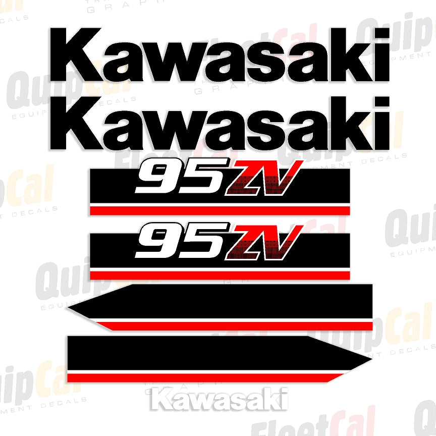 Kawasaki Wheel Loader Decals