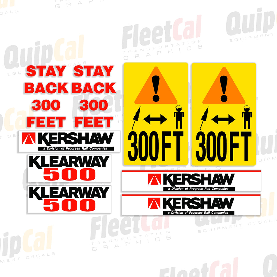 Kershaw Mulcher Decals