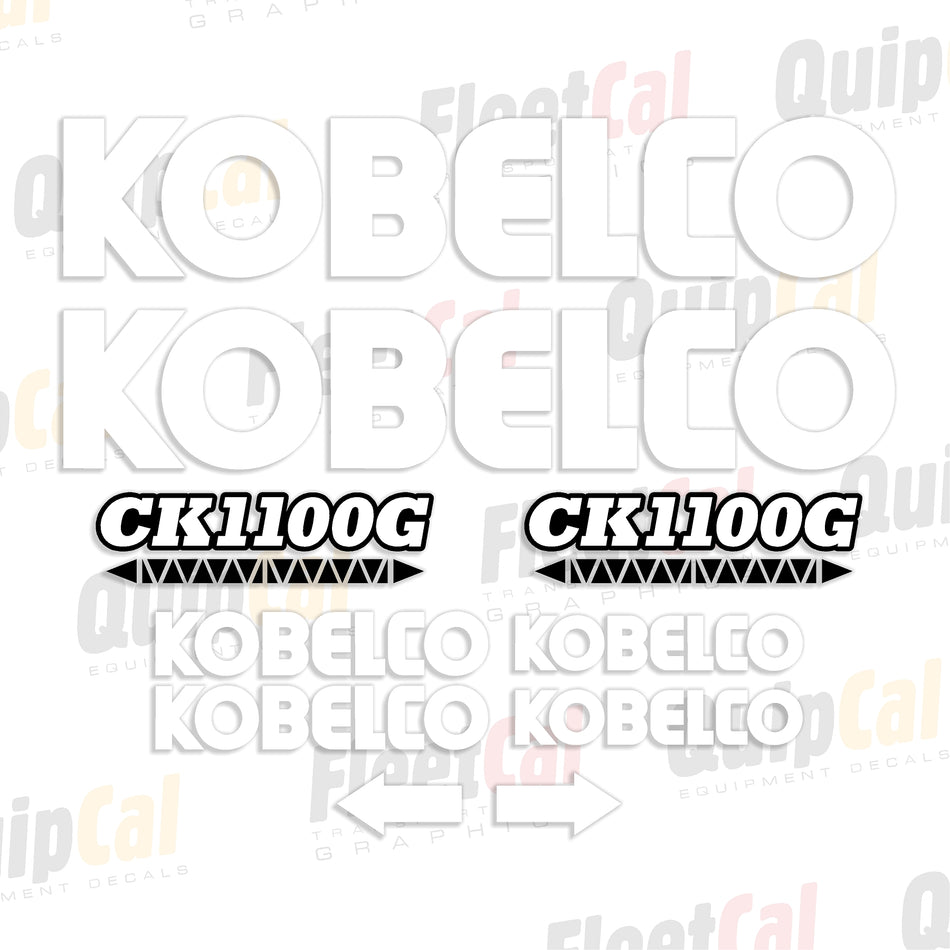 Kobelco Crane Decal Set