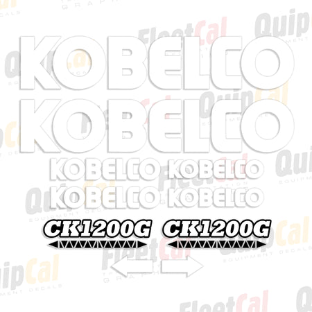 Kobelco Crane Decal Set