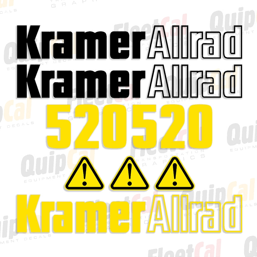 Kramer Allrad Decals