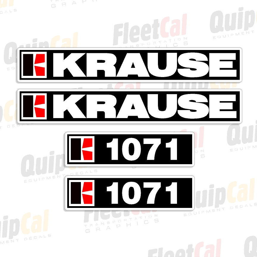 Krause Implements & Tillage Decals