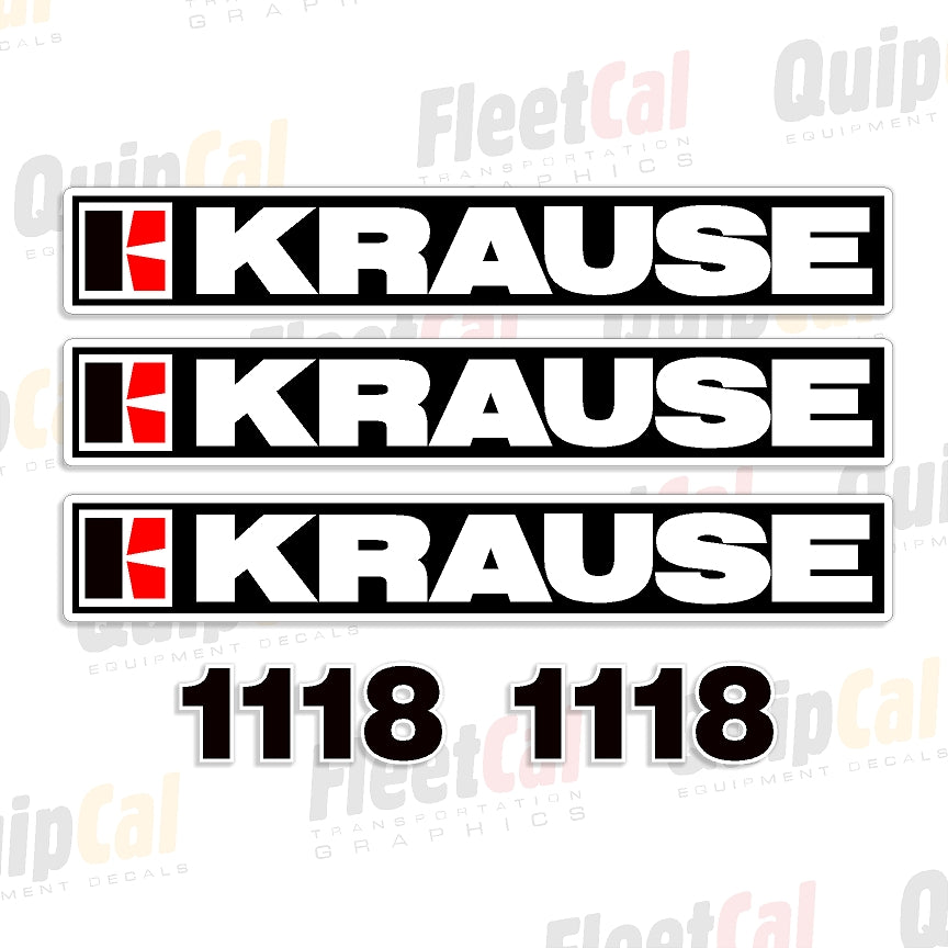 Krause Implements & Tillage Decals