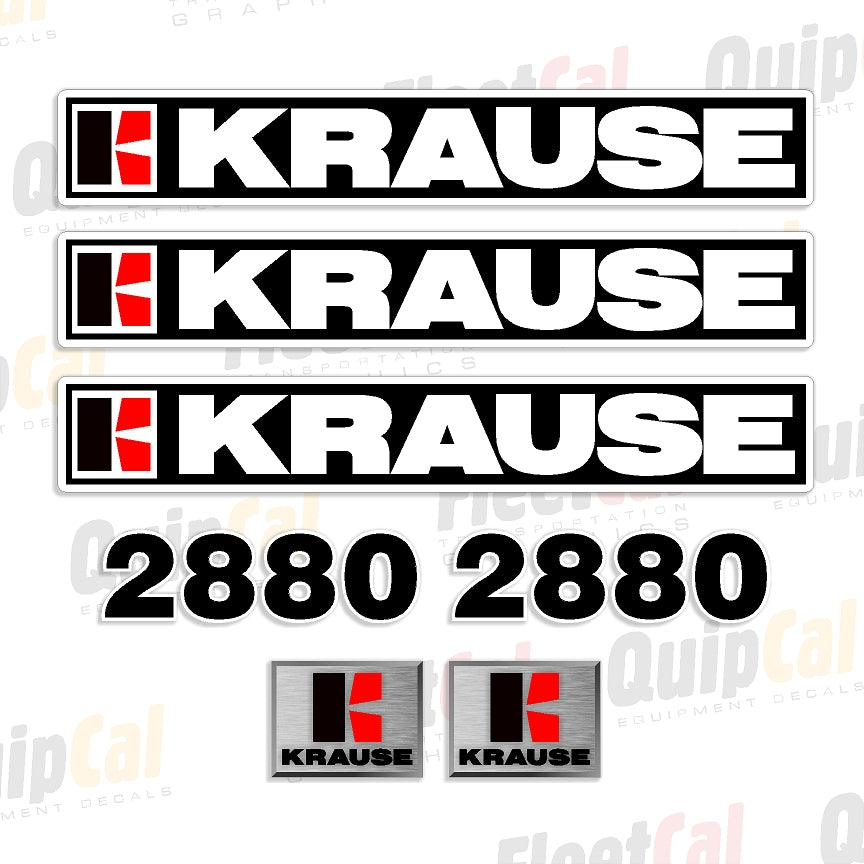 Krause Implements & Tillage Decals