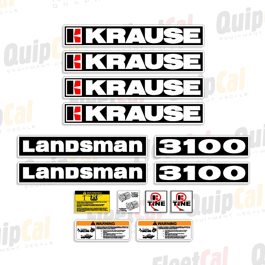 Krause Implements & Tillage Decals