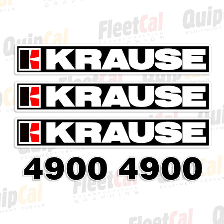 Krause Implements & Tillage Decals