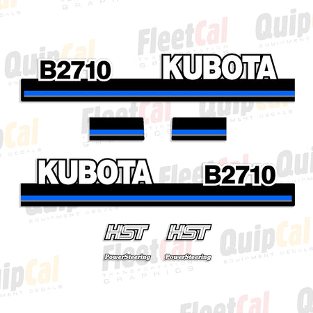 Kubota Tractor - Loader Decals