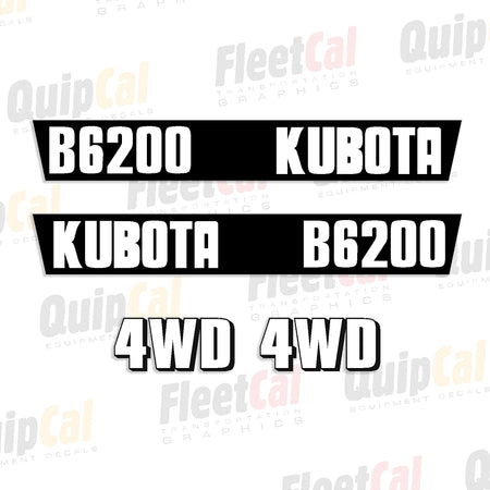 Kubota Tractor - Loader Decals