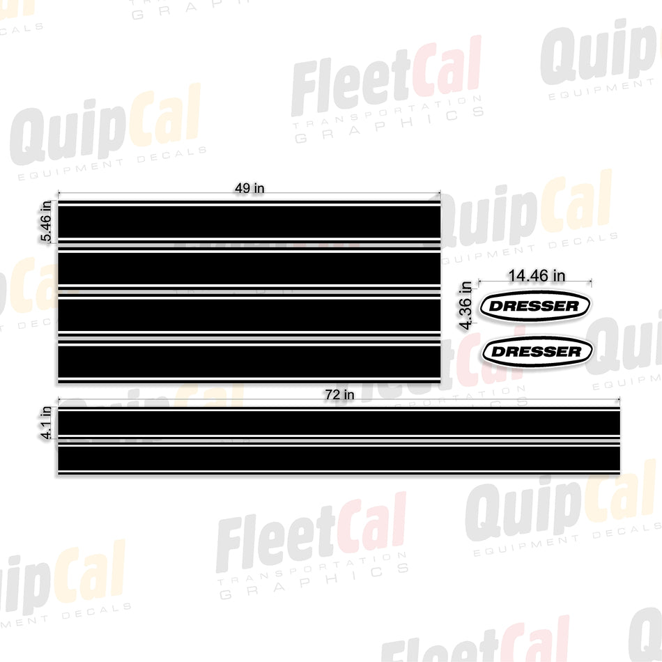 Decals for LeROI Dresser Air Compressors