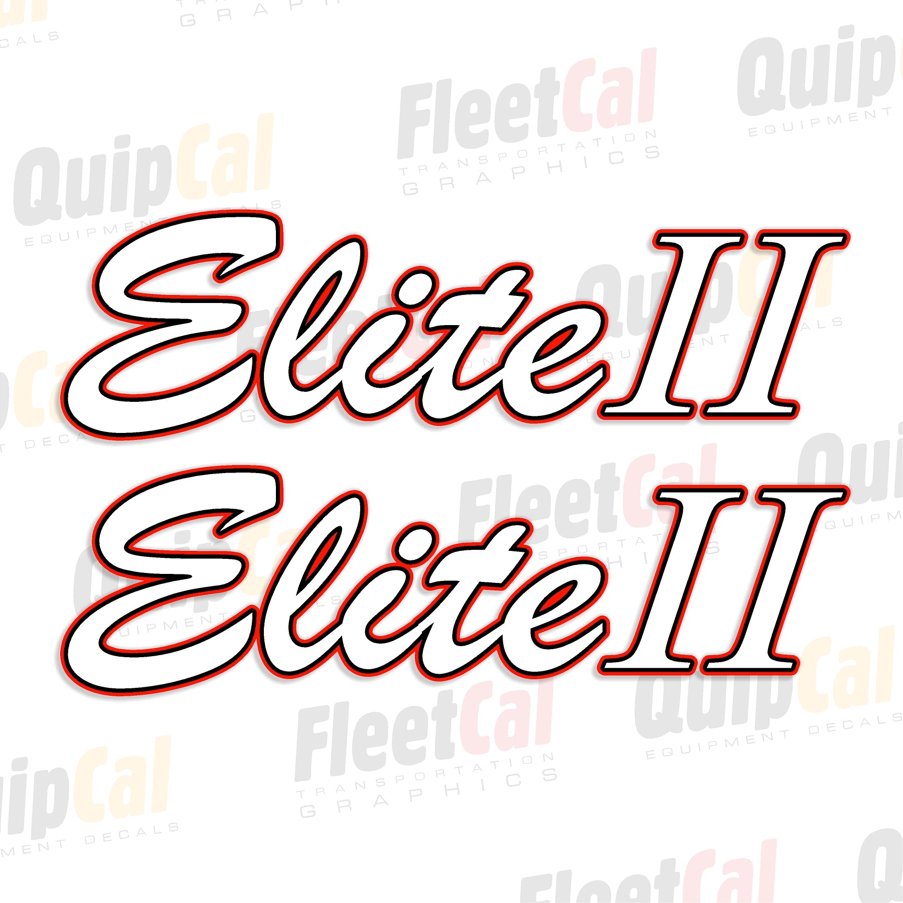 LeeBoy Elite II Decals