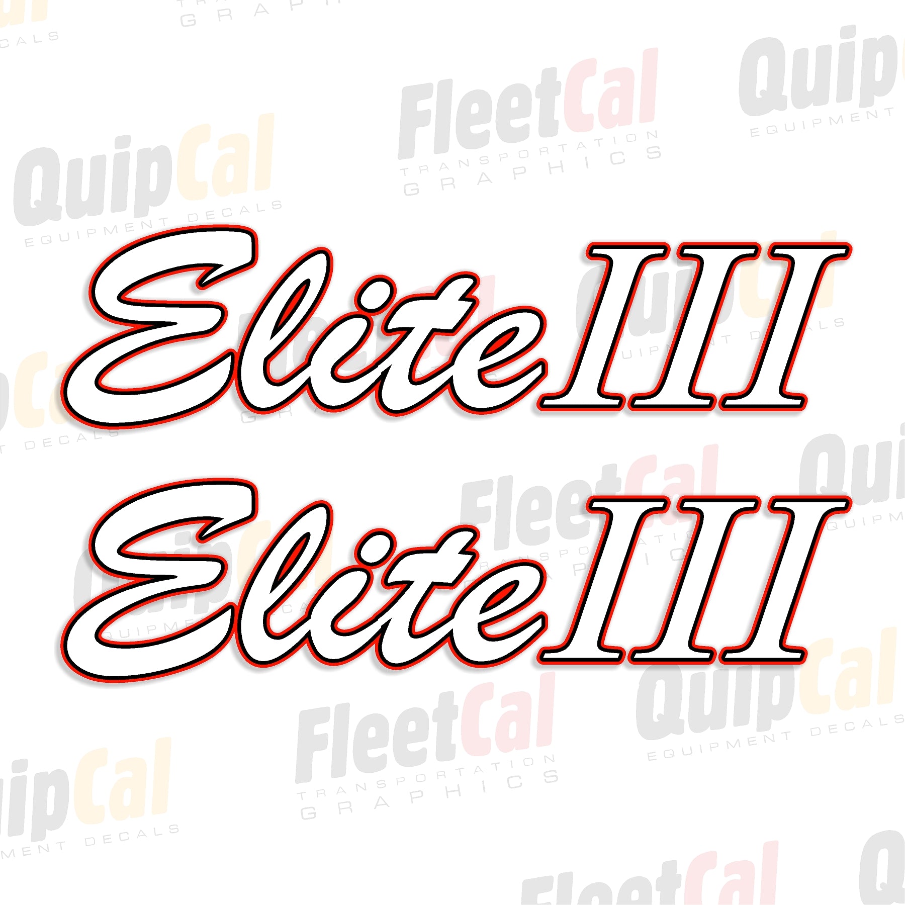 LeeBoy Elite III Decals