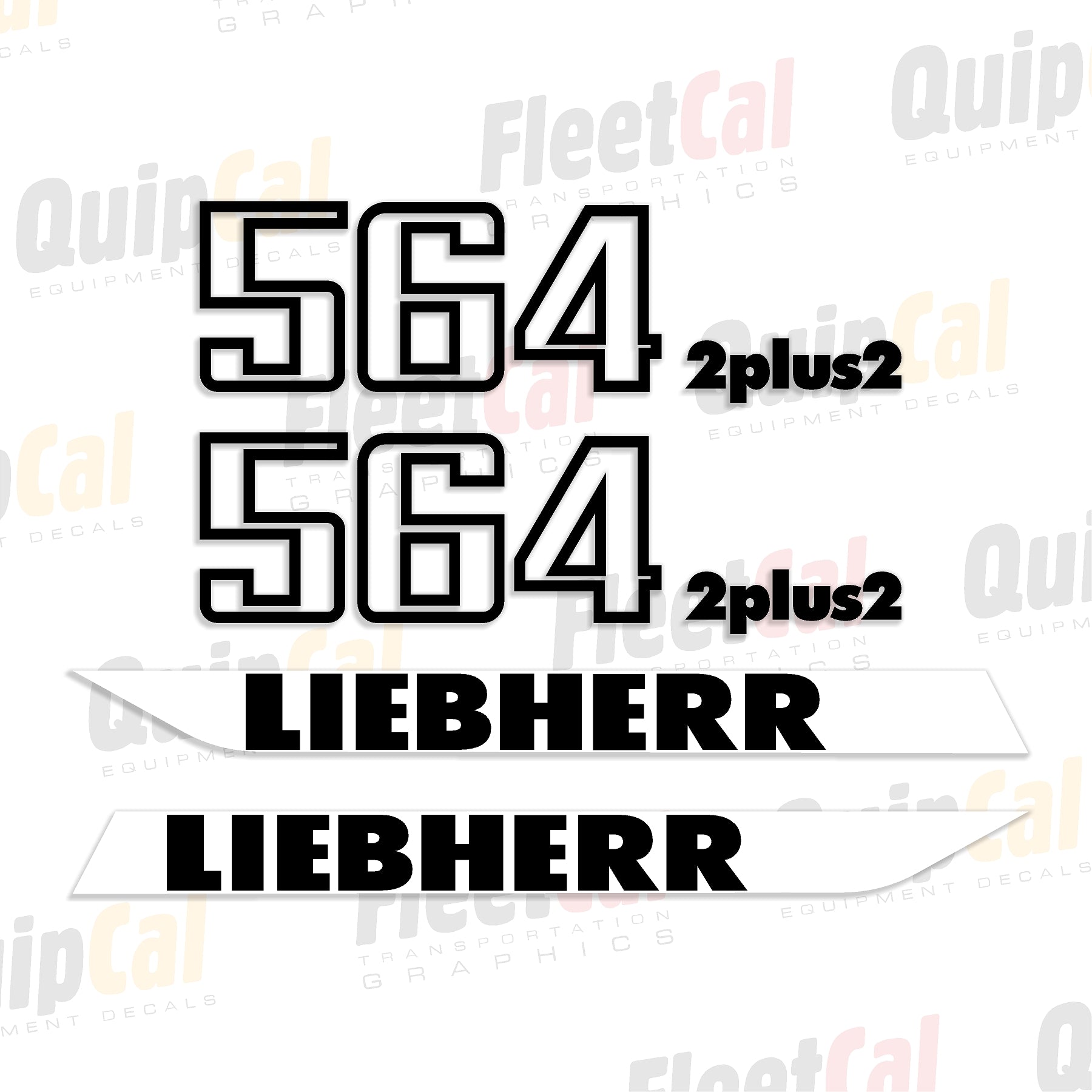 Liebherr Wheel Loader Decal Set