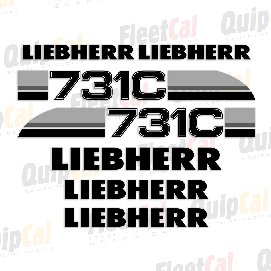 Liebherr Dozer Decals