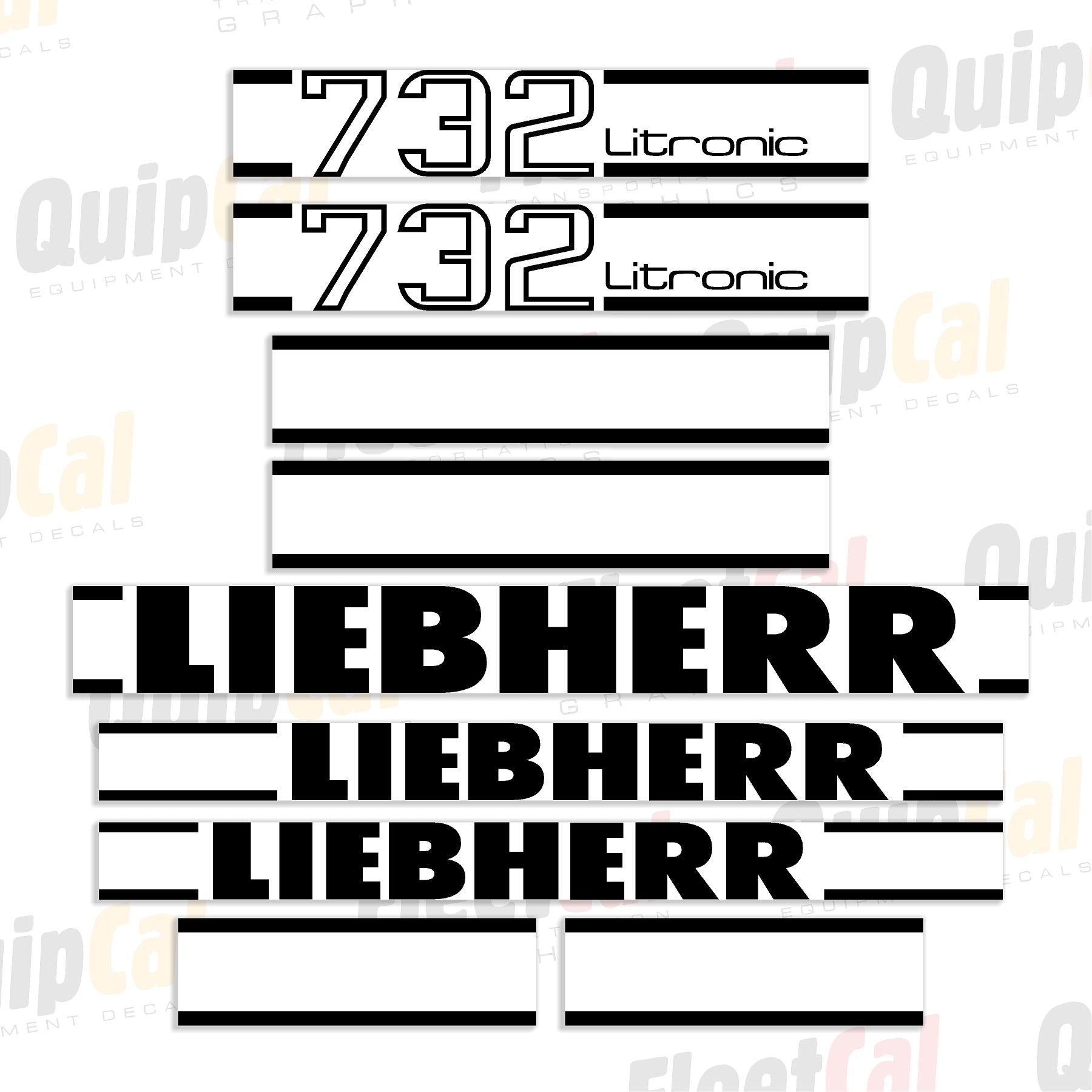 Liebherr Dozer Decals