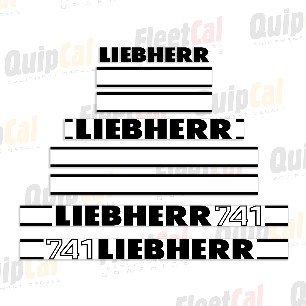 Liebherr Dozer Decals