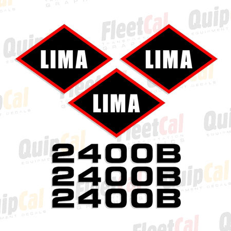 Lima Crane Decals