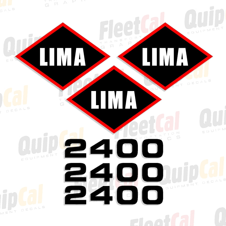 Lima Crane Decals