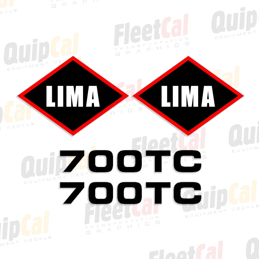 Lima Crane Decals