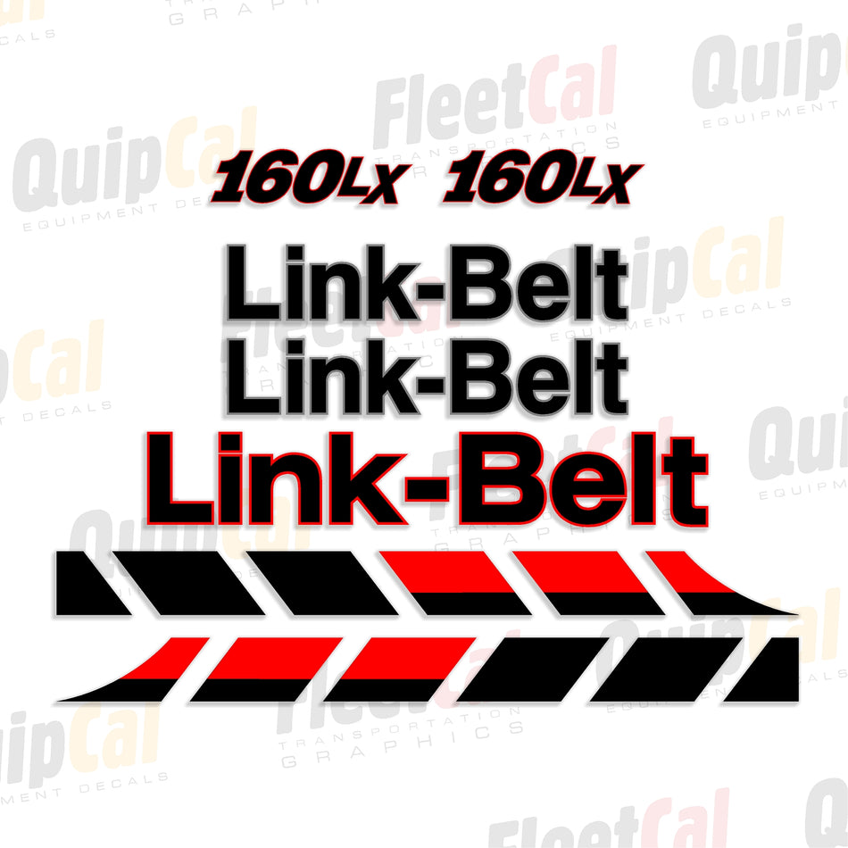 Link-Belt Excavator Decal Set