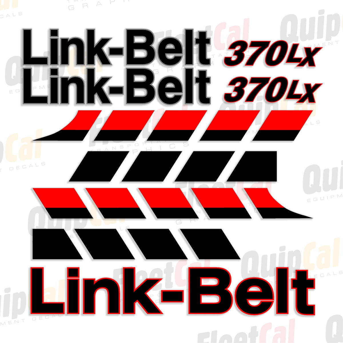 Link-Belt Excavator Decal Set