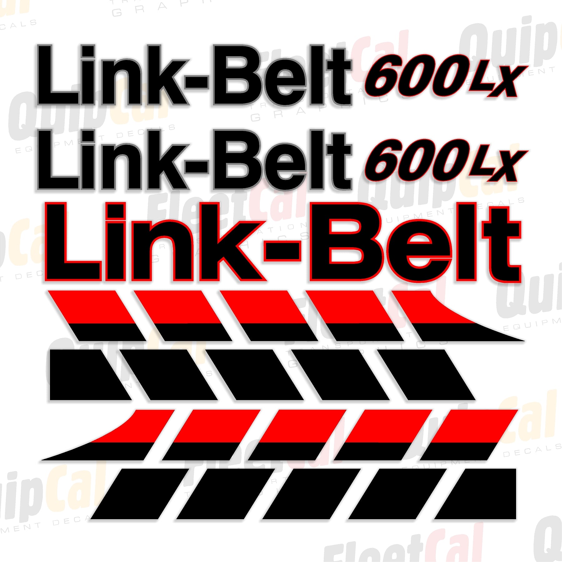 Link-Belt Excavator Decal Set