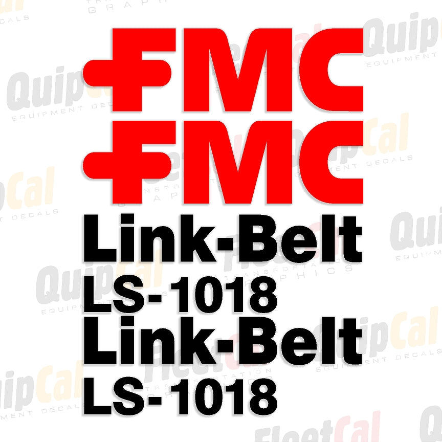 Link-Belt Crane Decals