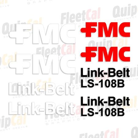 Link-Belt Crane Decals