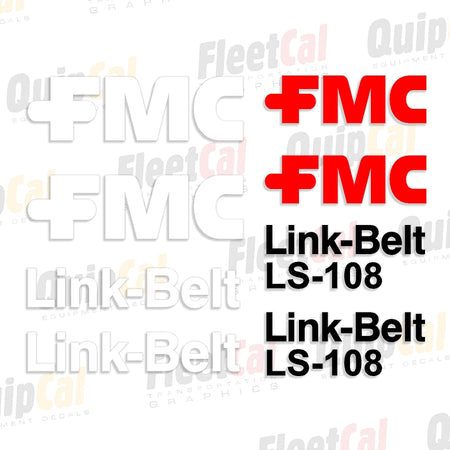 Link-Belt Crane Decals