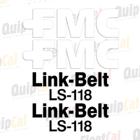 Link-Belt Crane Decals