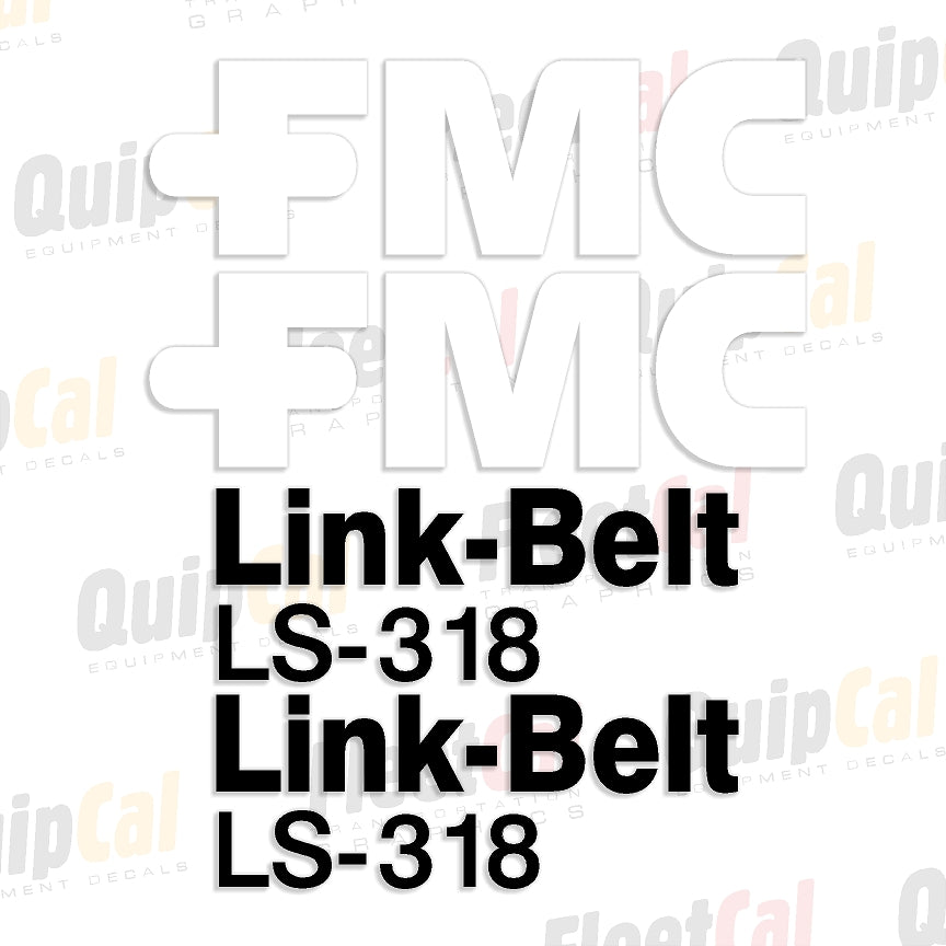 Link-Belt Crane Decals