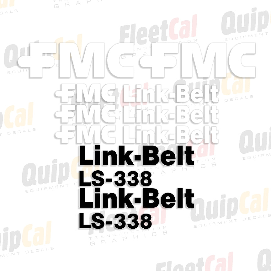 Link-Belt Crane Decals