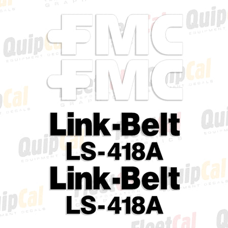 Link-Belt Crane Decals